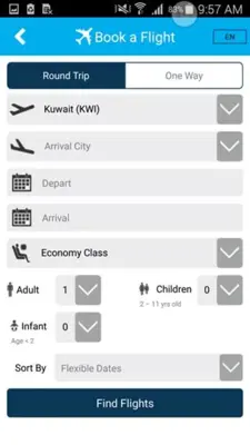 Kuwait Airways android App screenshot 3