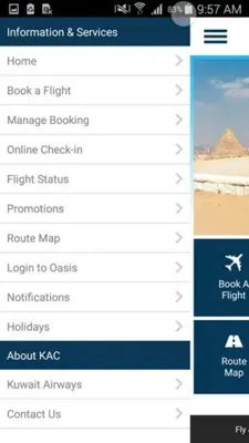 Kuwait Airways android App screenshot 4